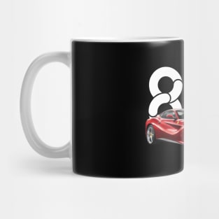 Ferrari 812 superfast victor art Mug